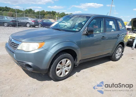 2009 Subaru Forester 2.5X из США, поврежденный, VIN JF2SH616X9G735677